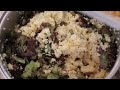 Spicy couscous and lentil salad / Salade épicée de couscous et de lentilles