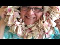 SHABBY CHIC | DIY RAG WREATH | DIY HOME DECOR | UP-CYCLE | PINK DECOR | RAG WREATH TUTORIAL