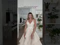 Trying on my wedding dress post partum 👰‍♀️