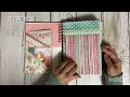 227：ジャンクジャーナル【13】sweets junk  journal flip through／ stamperia  「sweety」