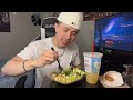 Wendy's HAS SALADS ANY GOOD?? | Cobb Salad Review