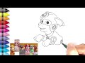 Drawing Paw Patrol Marshall || How to Draw Paw Patrol Movie 🔥