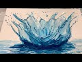 (239) SPLASH! Swipe - Fluid Acrylic Paint Pouring - Flow Art