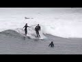 Beautiful and Chaotic Malibu Surf