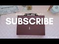 ASMR Unboxing and Journaling ft @stamprints