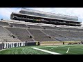 Notre Dame Stadium Behind-The-Scenes: Inside The Tunnel in 4K