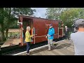 yorkshire wolds railway brakevan entry into service after 5 years of restoration