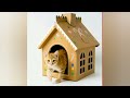 КАРТОННЫЕ ДОМИКИ ДЛЯ КОШЕК CARDBOARD HOUSES FOR CATS