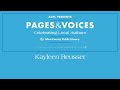 Pages & Voices: Kayleen Reusser