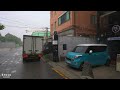 Summer Rain Seoul Yeonhui-dong Neighborhood | Travel Korea ASMR 4K HDR