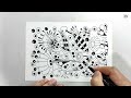 71 # 100 days of tangling | zentangle 100 day challenge | zentangle doodle art | zentangle art