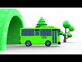 Colorful Rainbow Car Wash🌈 | Learn Colors | Color Song for Kids | Tayo the Little Bus