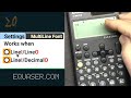 CASIO fx-991CW fx-570CW CLASSWIZ Calculator Full Example Manual