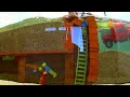 Wave Machine vs Secret Bunker Under Beach Resort - LEGO Tsunami Dam Breach Experiment