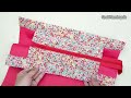 DIY Tote Bag With Pockets | How To Make Tote Bag With Side Pockets