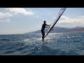 Windsurfing waterstart recovery techniques