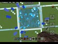 Trying out an Enderpearl stasis chamber on bedrock edition