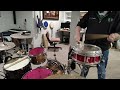 Pearl MICRO Marching Snare Drum w/Remo Powerstroke 2 & Tom Aungst Sticks