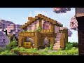 Minecraft | How to build a Cherry Blossom House | Tutorial