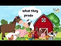 Farm Animals | Kids Education #FarmAnimals #KidsEducation #LearningWithAnimals #EducationalVideos