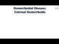 Hemorrhoids Signs & Symptoms | Internal vs. External Hemorrhoid Symptoms | Hemorrhoidal Disease