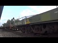 A Long NS Freight Train Heads To The Selma Yard.  (MUST SEE)