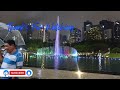 Petronas Twin Towers: KLCC Lake Symphony Water Fountain Show, Kuala Lumpur, Malaysia 🇲🇾 | 湖泊交响水上喷泉表演