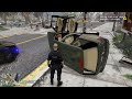 GTA V - LSPDFR 0.4.9🚔 - LSPD/LAPD - Gang Unit - Terrorist Attack | Officer Down | Car Bomb - 4K