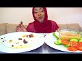 ASMR & RECIPE * SUDANESE FOOD * LAMB SHAYAH * طبخ واكل شية الضان وشطة الدكوة