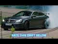 MERCEDES BENZ C63 AMG BLACK SERIES DRIFTING