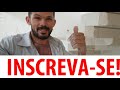 Escada revestida com porcelanato