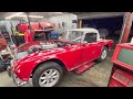 1962 Triumph TR4 Engine Rebuild Series,  First Start Up, Cam Break In and Weber DCOE Shenanigans....