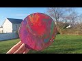 Fluid Art Episode #9: Rainbow Swirl Funnel Pour
