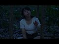 FULL 39 DAYS THE AMAZONA GIRL SOLO CAMPING SURVIVAL IN THE RAIN FOREST - BUILDING SHELTER - ASMR