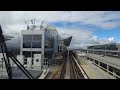 JFK AirTrain Round Trip Head End View - LIRR Jamaica Station and Return - 4/6/2024