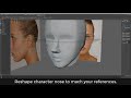 Autodesk Maya 2020 Simple head Modeling tutorial  from sphere