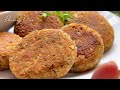 Easy & Quick Tuna Fish Cutlets | Tuna Cakes