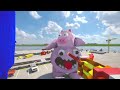 Huge PATCHED WILLY Destroys Chef Pigster and Other Monsters!