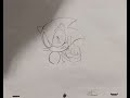 Sonic The Hedgehog Key Animation Pencil Cleanup