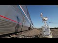 Amtrak Southwest Chief at the Delhi Wig Wag