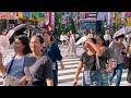 4k hdr japan travel 2024 | Walk in Shinjuku（新宿）Tokyo Japan |  Relaxing Natural City ambience