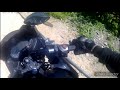 PULSER 220F .. OF ROAD RIDE. I ALMOSH CRASH