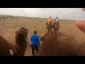 Hiking and Riding Camels in the Gobi Desert.