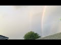 Double rainbow! Yay