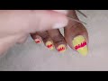2024 simple toe nail art designs compilation 2024