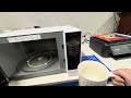 MIRCOWAVE OVEN TESTING. #panasonic #testing #microwave