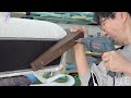 Korean Handmade Bed Master. Process of Making High Quality Bed Frame