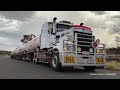 Truck Driver reverse 2 trailers + a dolly for a BAA Quad Road Train