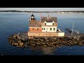 Scenic Aerial Views Of The Maine Coast - American Eagle Cruise Highlights