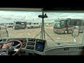 2024 Ep1 Q18  Surprise to Quartzsite AZ Wanderlodge M380 a Wet Ride-Along